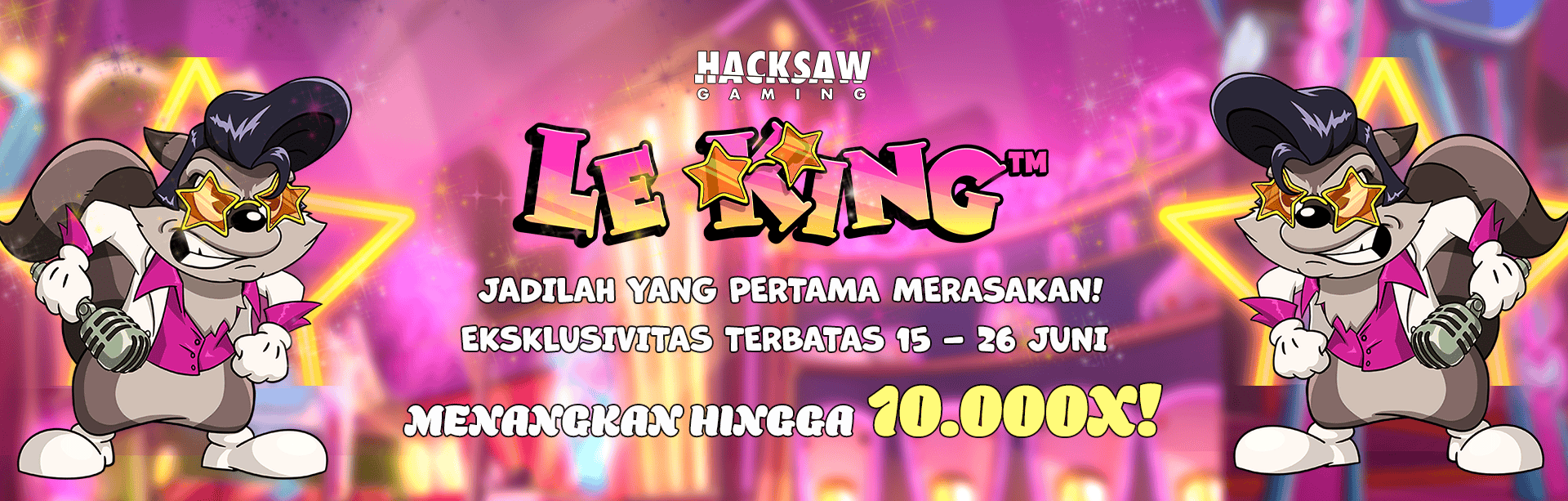 HACKSAW - LE KING PROMO BANNER
