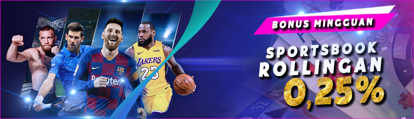 BONUS ROLLINGAN SPORTSBOOK 0.25%